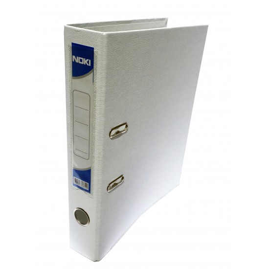 BIBLIORAFT PLASTIFIAT INT-EXT 5CM ALB NOKI