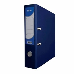 BIBLIORAFT PLASTIFIAT INT-EXT 7.5CM ALBASTRU NOKI