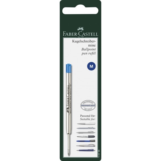 BLISTER REZERVA PIX METAL M ALBASTRA FABER-CASTELL BLISTER REZERVA PIX METAL M ALBASTRA FABER-CASTELL