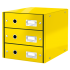 CABINET 3 SERTARE GALBEN CLICK&STORE LEITZ