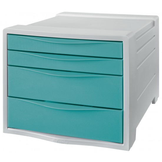 CABINET 4 SERTARE ALBASTRU COLOUR'BREEZE ESSELTE