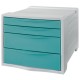 CABINET 4 SERTARE ALBASTRU COLOUR'BREEZE ESSELTE