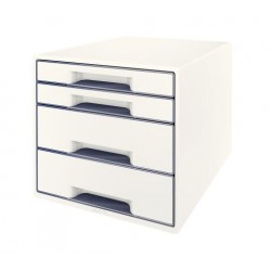 CABINET 4 SERTARE ALB/GRI WOW LEITZ
