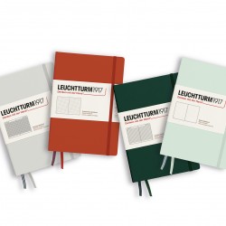 CAIET A6 DICTANDO COPERTA RIGIDA ALBASTRU NORDIC LEUCHTTURM