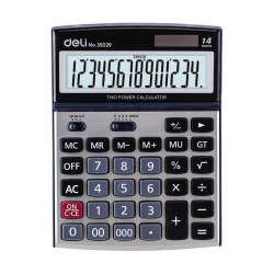 CALCULATOR BIROU 14DIG METAL 39229 DELI