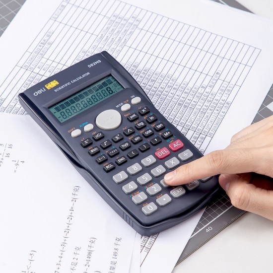 CALCULATOR STIINTIFIC 12DIG 240F 82MS DELI CALCULATOR STIINTIFIC 12DIG 240F 82MS DELI