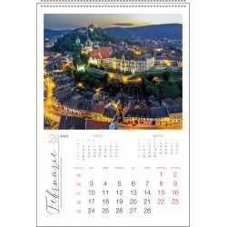 CALENDAR PERETE ROMANIA 13 FILE EGO
