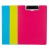CLIPBOARD DUBLU CULORI NEON DELI