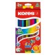 CREIOANE COLORATE 12 CULORI + ASCUTIT. TRIUNGHIULARE JUMBO KORES CREIOANE COLORATE 12 CULORI + ASCUTIT. TRIUNGHIULARE JUMBO KORES