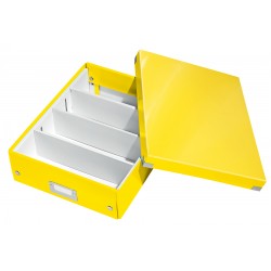 CUTIE ORGANIZER MEDIE GALBENA CLICK&STORE LEITZ
