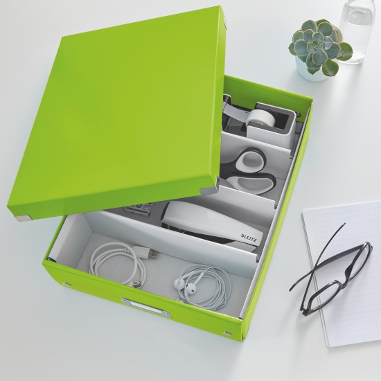 CUTIE ORGANIZER MEDIE VERDE CLICK&STORE LEITZ