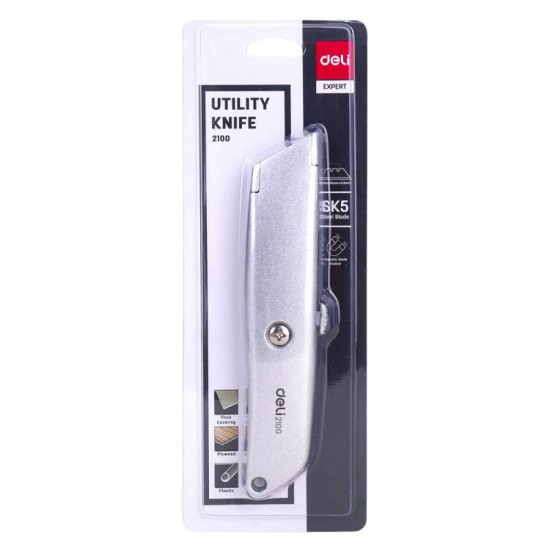 CUTTER UTILITAR ALUMINIU LAMA MAGNETICA DELI