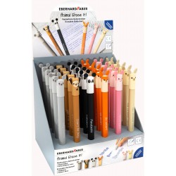 DISPLAY 36 BUC ROLLER 0.7 MM ALBASTRU ERASABLE EBERHARD FABER