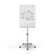 FLIPCHART MAGNETIC DIN STICLA CU ROTI 70*100 PRESTIGE NOBO