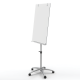 FLIPCHART MAGNETIC DIN STICLA CU ROTI 70*100 PRESTIGE NOBO