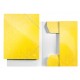 MAPA CARTON CU ELASTIC GALBENA WOW LEITZ