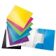 MAPA CARTON CU ELASTIC GALBENA WOW LEITZ