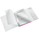 MAPA PLASTIC 12 COMPARTIMENTE ROZ METALIZAT WOW LEITZ