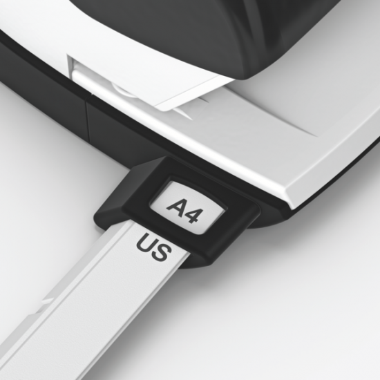 PERFORATOR 30 COLI MODEL 5008 METALIC ALBASTRU METALIZAT LEITZ