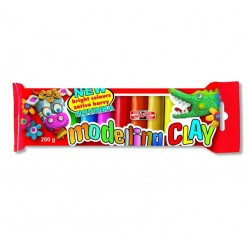 PLASTILINA 10 CULORI 200G KOH-I-NOOR