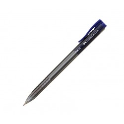 ROLLER 1.0MM SEMI-GEL CU MECANISM ALBASTRU RX10 FABER-CASTELL