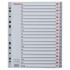 SEPARATOARE INDEX PLASTIC A-Z MAXI ESSELTE