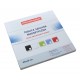 TABLA MAGNETICA STICLA 45*45CM ALBASTRA MEMOBOARDS