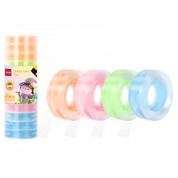 BANDA ADEZIVA COTOR COLOR 12MM*27M DELI