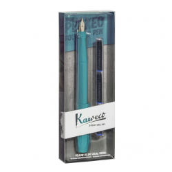 Pachet Stilou Kaweco Perkeo Breezy Teal