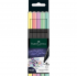 LINER 0.4MM SET 5 BUC PASTEL GRIP FABER-CASTELL	