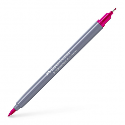 MARKER SOLUBIL 2 CAPETE GOLDFABER ROZ PURPURIU MEDIU 125 FABER-CASTELL	