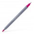 MARKER SOLUBIL 2 CAPETE GOLDFABER ROZ PURPURIU MEDIU 125 FABER-CASTELL	