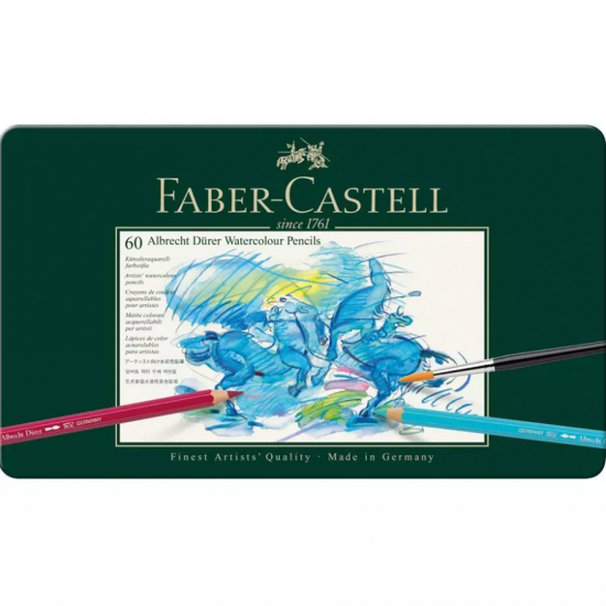 CREIOANE COLORATE ACUARELA 60 CULORI A. DURER FABER-CASTELL