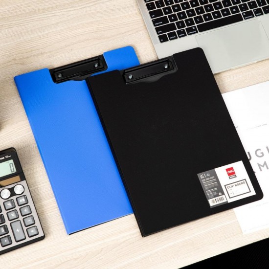 CLIPBOARD DUBLU FOAM NEGRU/ALBS ASORT. DELI CLIPBOARD DUBLU FOAM NEGRU/ALBS ASORT. DELI