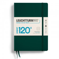 CAIET A5 DICTANDO 120G COPERTA RIGIDA VERDE PADURE LEUCHTTURM