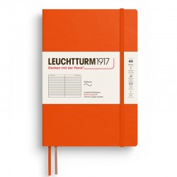 CAIET A5 DICTANDO COPERTA FLEXIBILA PORTOCALIU DOVLEAC LEUCHTTURM