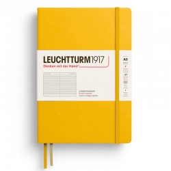 CAIET A5 DICTANDO COPERTA RIGIDA GALBEN FLOAREA SOARELUI LEUCHTTURM