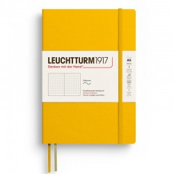 CAIET A5 PUNCTAT COPERTA FLEXIBILA GALBEN FLOAREA SOARELUI LEUCHTTURM
