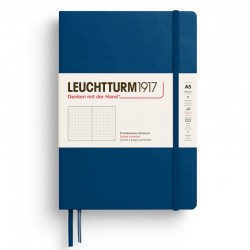 CAIET A5 PUNCTAT COPERTA RIGIDA INDIGO LEUCHTTURM