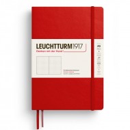CAIET A5 PUNCTAT COPERTA RIGIDA ROSU CHERRY LEUCHTTURM