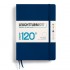 CAIET A5 VELIN 120G COPERTA RIGIDA ALBASTRU NAVY LEUCHTTURM