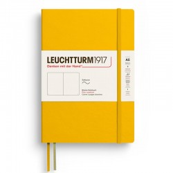 CAIET A5 VELIN COPERTA FLEXIBILA GALBEN FLOAREA SOARELUI LEUCHTTURM