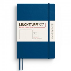 CAIET A5 VELIN COPERTA FLEXIBILA INDIGO LEUCHTTURM