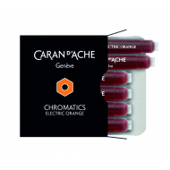 Cartuse Cerneala Chromatics Electric Orange set 6 buc Caran d'Ache