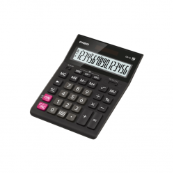 Calculator de birou Casio GR-16-W-EP, 16 digits, negru