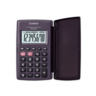 Calculator de buzunar Casio HL-820LV, 8 digits, cu etui, negru