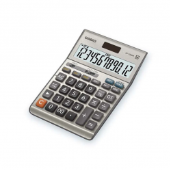 Calculator de birou Casio DF-120BM, 12 digits, argintiu