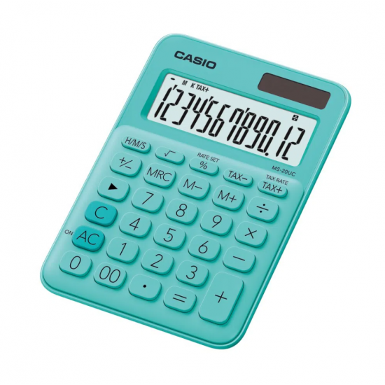Calculator de birou Casio MS-20UC, 12 digits