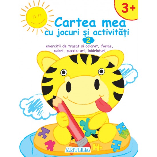 Cartea mea cu jocuri si activitati 2 – carti educative pentru 3-4 ani