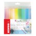 CREIOANE COLORATE 24 CULORI PASTEL TRIUNGHIULARE KORES